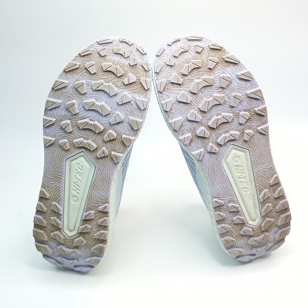 Hi-Tec CH80450W-LL Trail Running Shoes Women Size 7.5 Blue Mint Mesh Sneakers - Picture 8 of 9